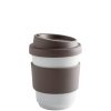 To Go | Kahla Kahla Fillit Becher 0,27 L + Trinkdeckel Warm Gray