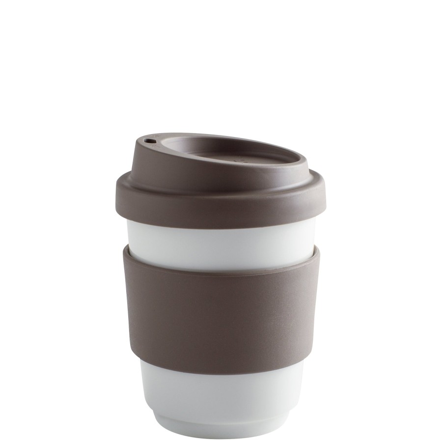 To Go | Kahla Kahla Fillit Becher 0,27 L + Trinkdeckel Warm Gray