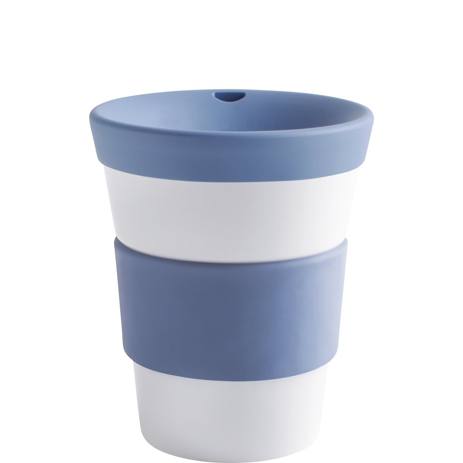 To Go | Kahla Kahla Cupit Becher 0,35 L + Trinkdeckel Stormy Blue