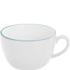 Tassen | Kahla Kahla Pronto Line Cappuccinotasse 0,25 L Line Ocean Green