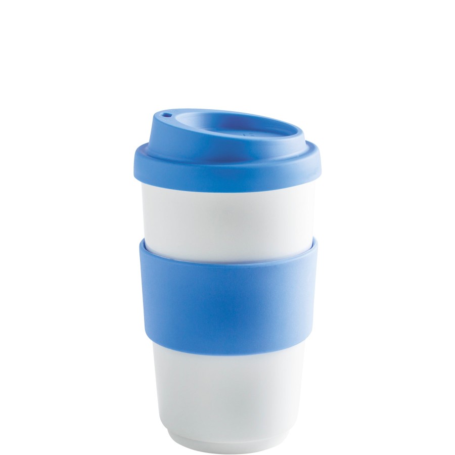 To Go | Kahla Kahla Fillit Becher 0,40 L + Trinkdeckel Sky Blue