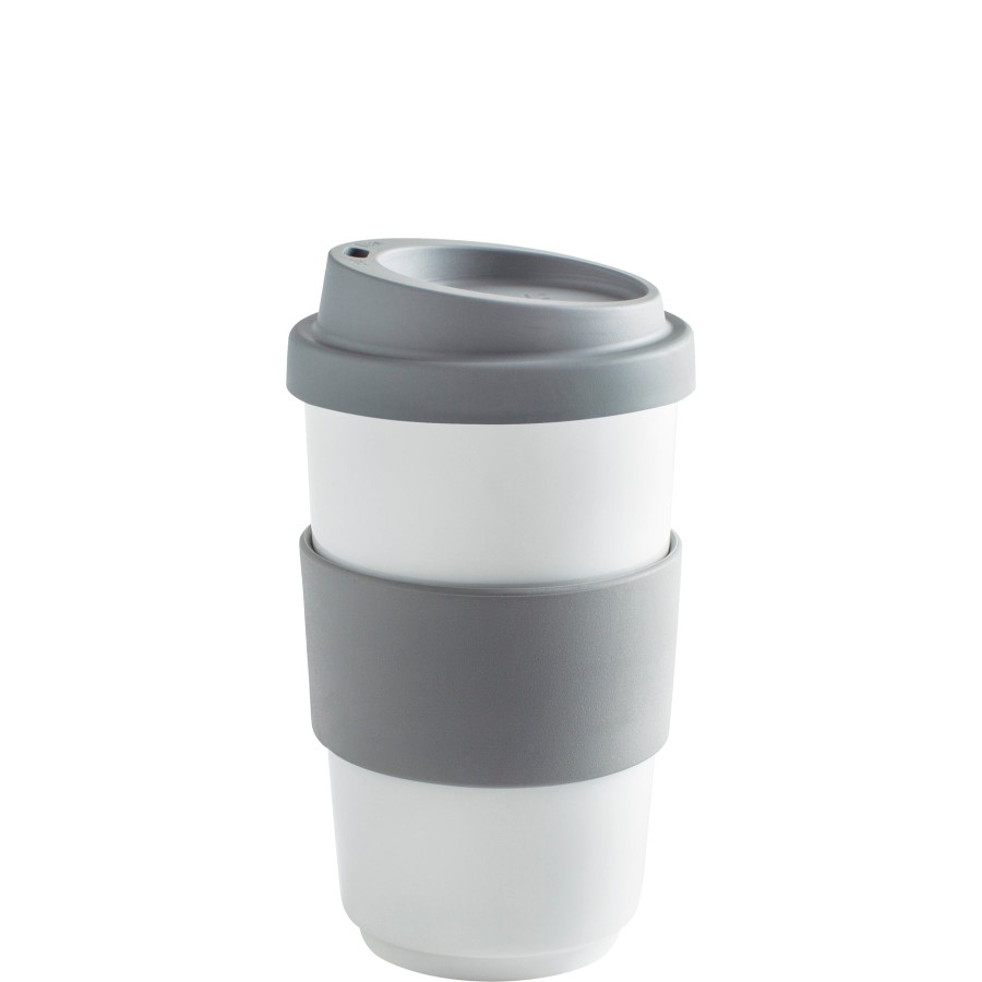 To Go | Kahla Kahla Fillit Becher 0,40 L + Trinkdeckel Cool Gray