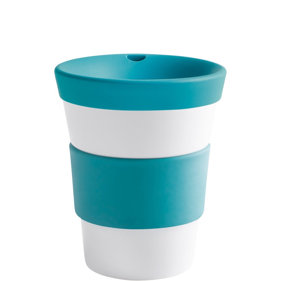 To Go | Kahla Kahla Cupit Becher 0,35 L + Trinkdeckel Ocean Green