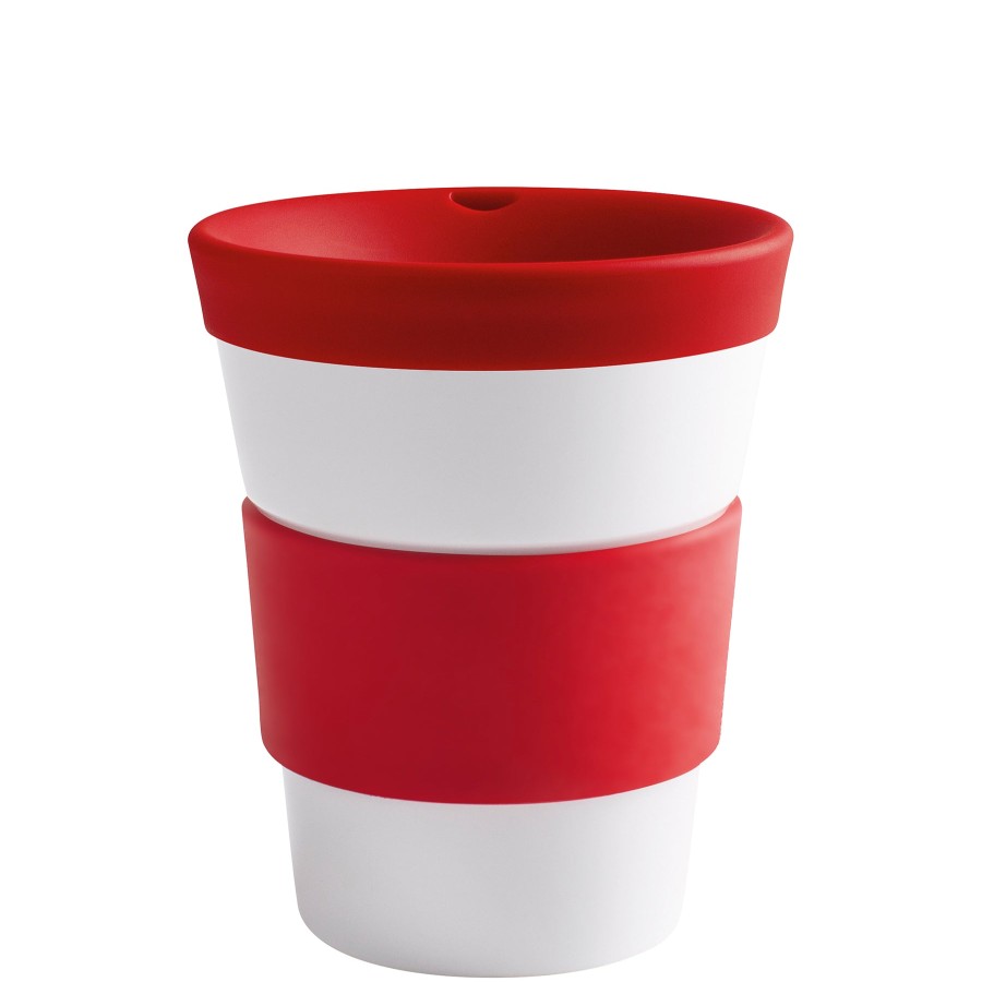 To Go | Kahla Kahla Cupit Becher 0,35 L + Trinkdeckel Cherry Red