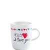 Tassen | Kahla Kahla Pronto Happy Cups Becher 0,35 L I Love You