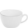 Tassen | Kahla Kahla Pronto Line Cappuccinotasse 0,25 L Line Cool Gray