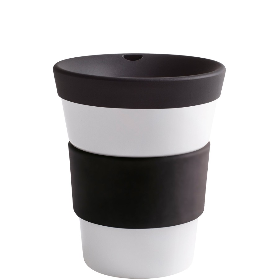 To Go | Kahla Kahla Cupit Becher 0,35 L + Trinkdeckel Pure Black