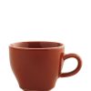 Tassen | Kahla Kahla Homestyle Cappuccinotasse Italiano 0,18 L Siena Red