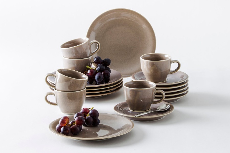 Sets 18-Teilig | Kahla Kahla Homestyle Kaffeeservice 18Tlg. Desert Sand