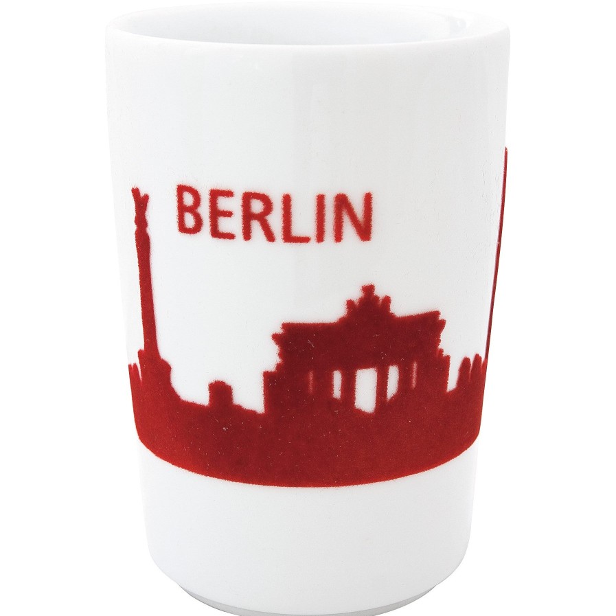 Tassen | Kahla Kahla Touch! Maxi-Becher 0,35 L Skyline Rot Berlin