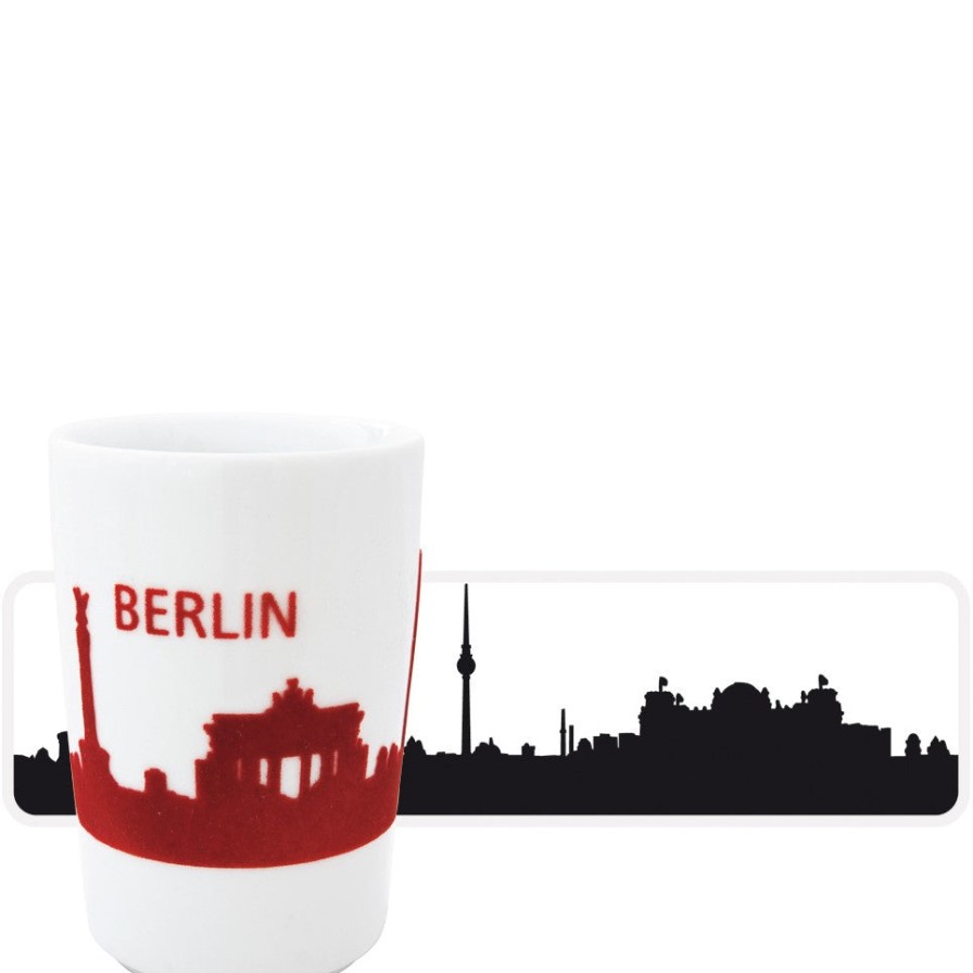 Tassen | Kahla Kahla Touch! Maxi-Becher 0,35 L Skyline Rot Berlin