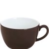 Tassen | Kahla Kahla Pronto Colore Cappuccinotasse 0,25 L Chocolate Brown