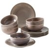 Sets 12-Teilig | Kahla Kahla Homestyle Tafelservice 12Tlg. Desert Sand