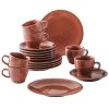 Sets 18-Teilig | Kahla Kahla Homestyle Kaffeeservice 18Tlg. Siena Red