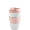 To Go | Kahla Kahla Fillit Becher 0,40 L + Trinkdeckel Pastel Rose