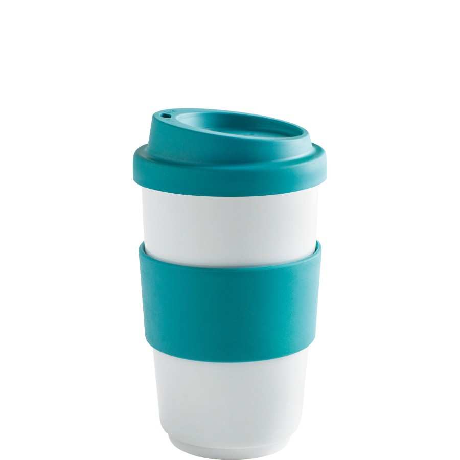 To Go | Kahla Kahla Fillit Becher 0,40 L + Trinkdeckel Ocean Green